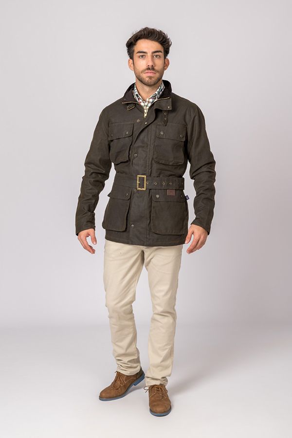 Ceinture cirée verte Denilson