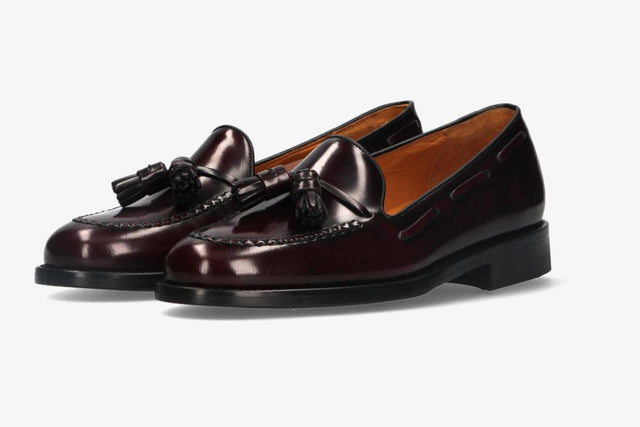 Burgundy Birmingham Tassel Loafer