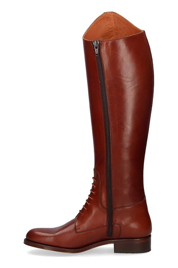 Bottes d'équitation en cuir à fermeture éclair latérale Valverde del Camino