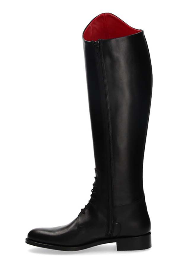 Bota Hípica Cremallera Lateral Negra  Valverde del Camino