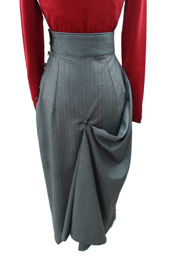 Blue Tapetas Amazon Skirt