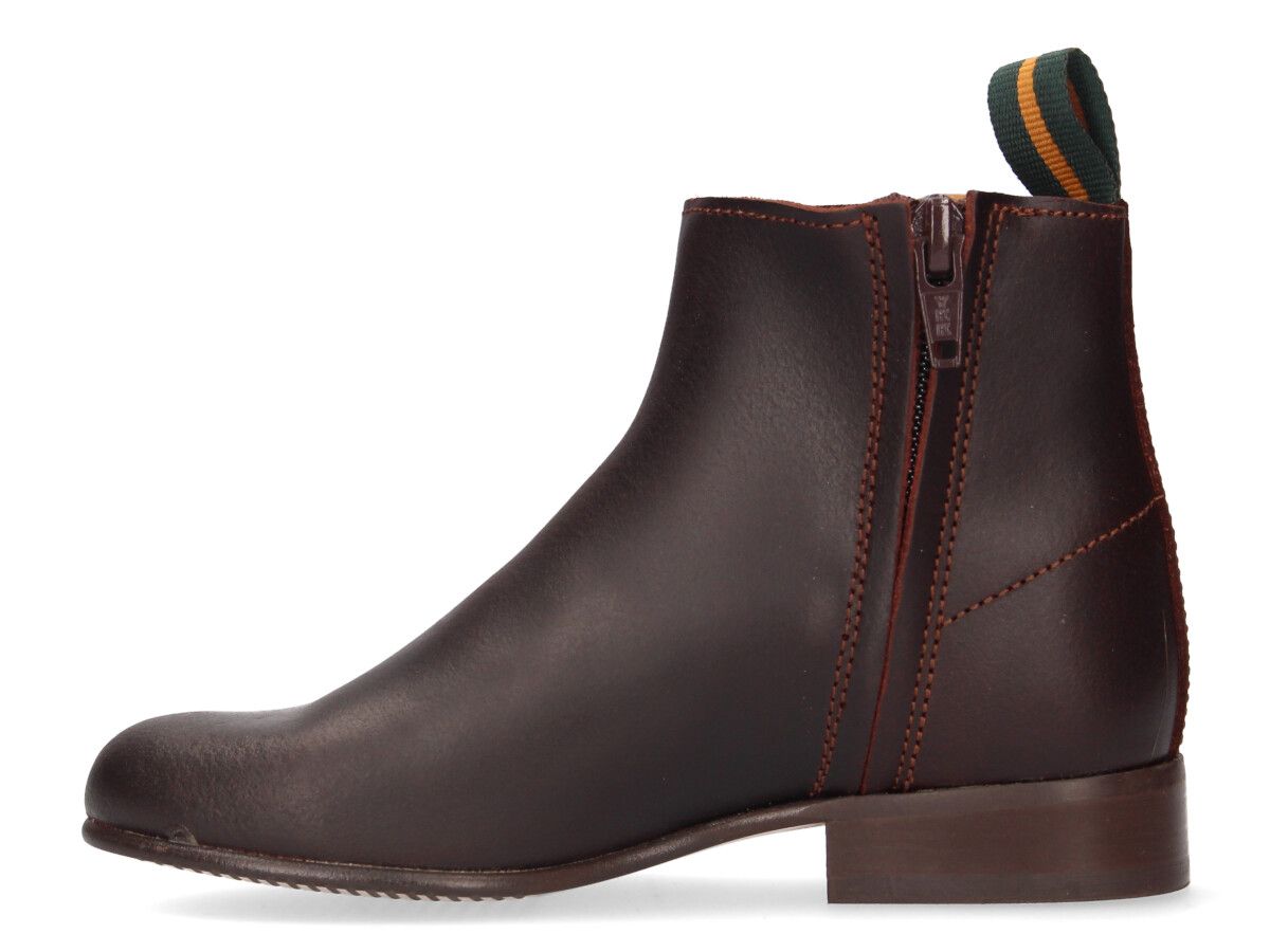 Valverde del Camino children's short zip boot