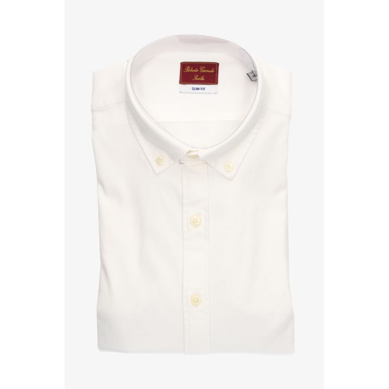 White Button-Down Shirt
