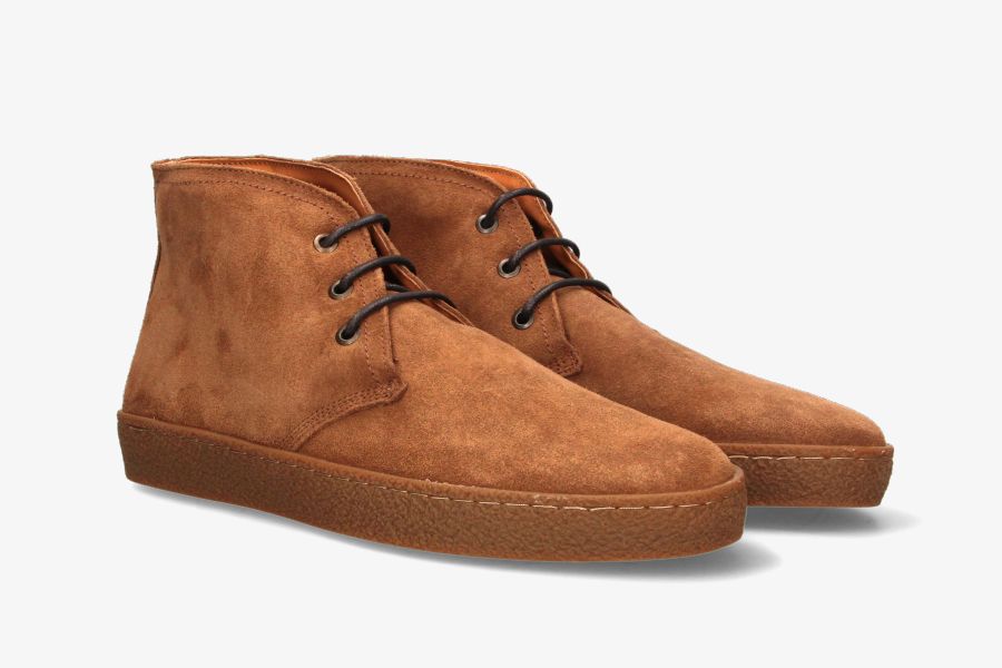 Camel Suede Casual Boot