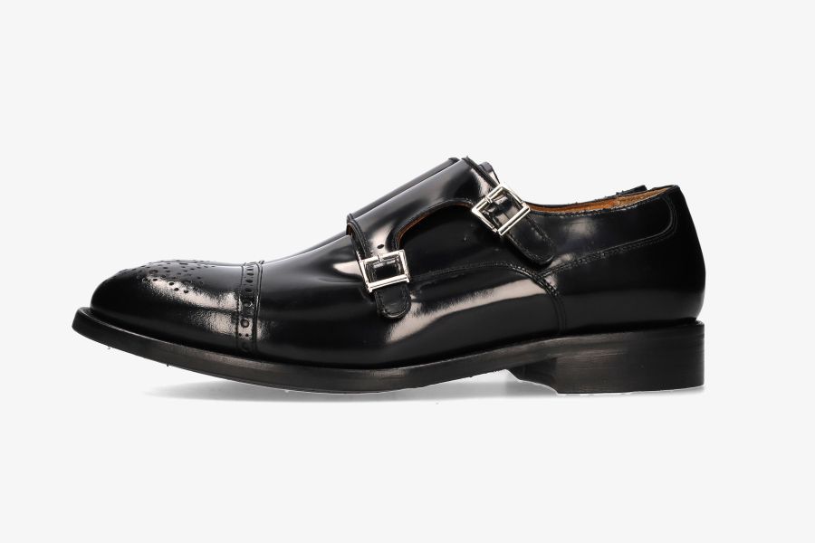 Monkstrap antique black