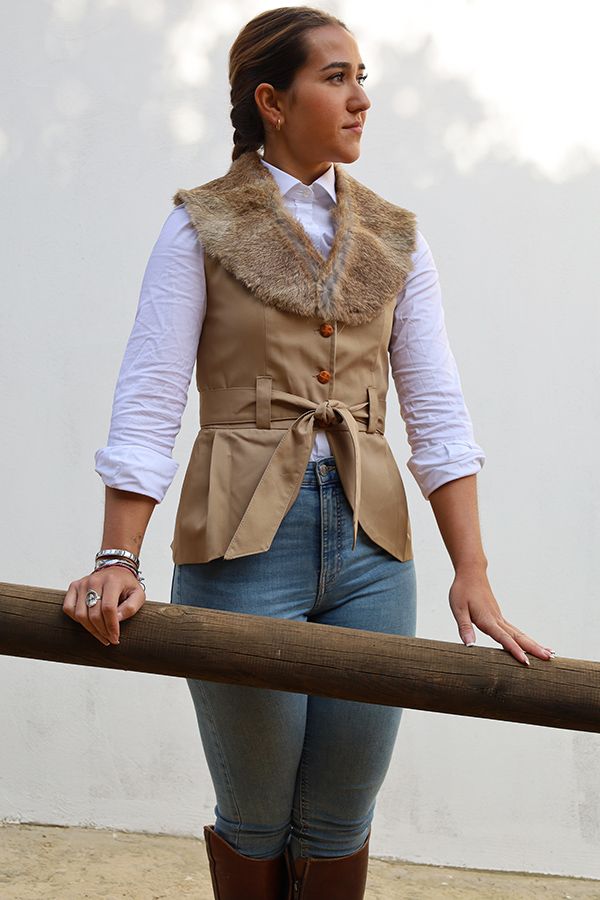 PANDORA TAN VEST