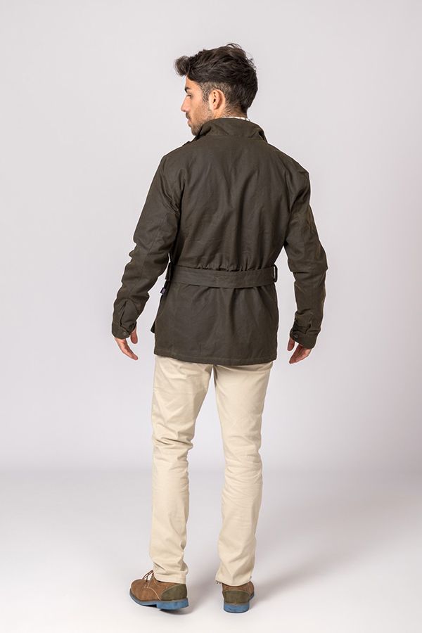 Ceinture cirée verte Denilson