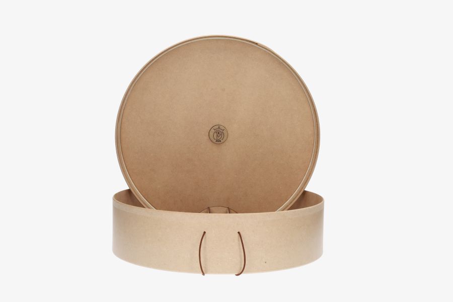 Wooden Hat Box