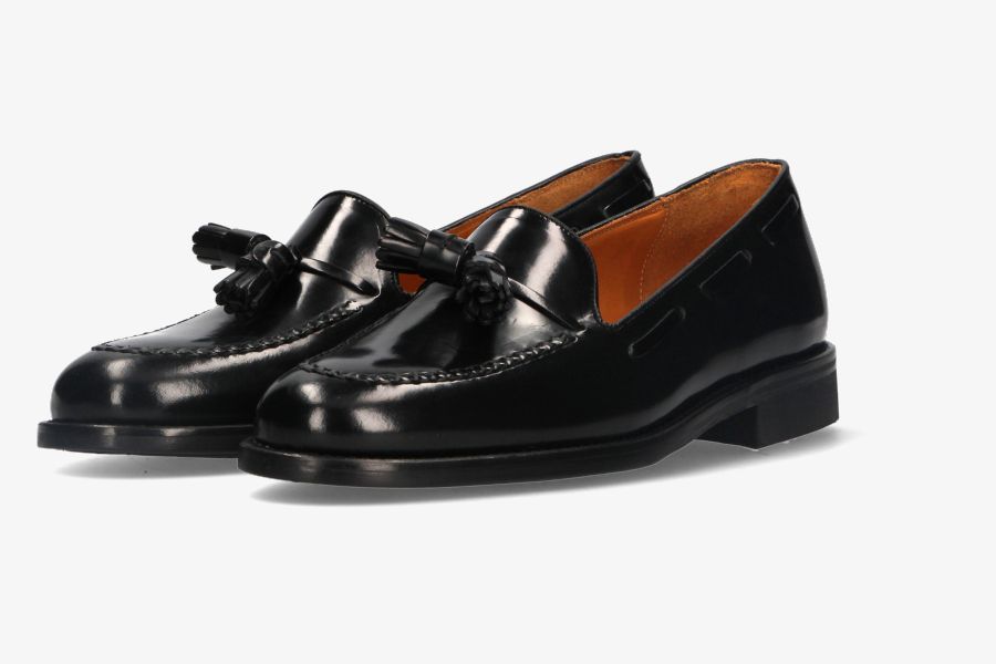 Black Birmingham Tassel Loafer