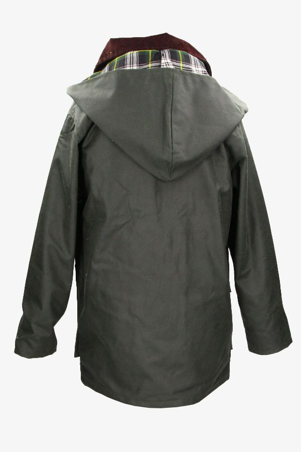 Green Children's Waxed Jacket