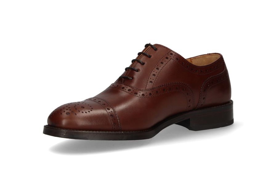 Zapato Inglés Brogueado Marrón