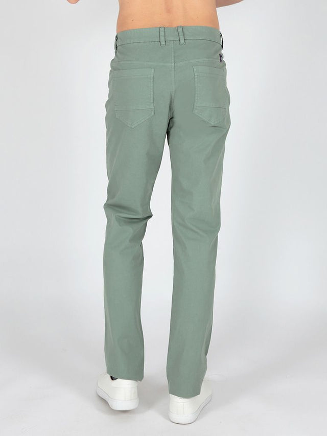 5Pock Green Pants