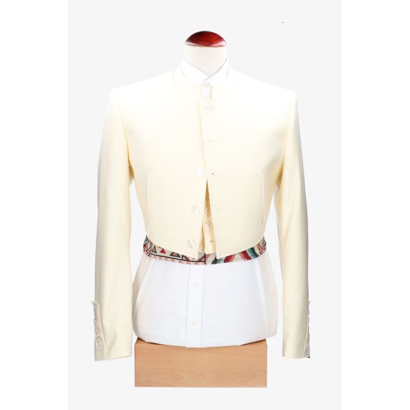 Saturn bone jacket and waistcoat