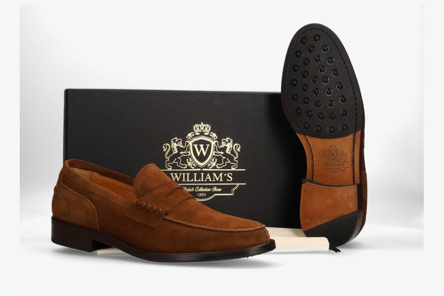 Loafer nobuck tabaco