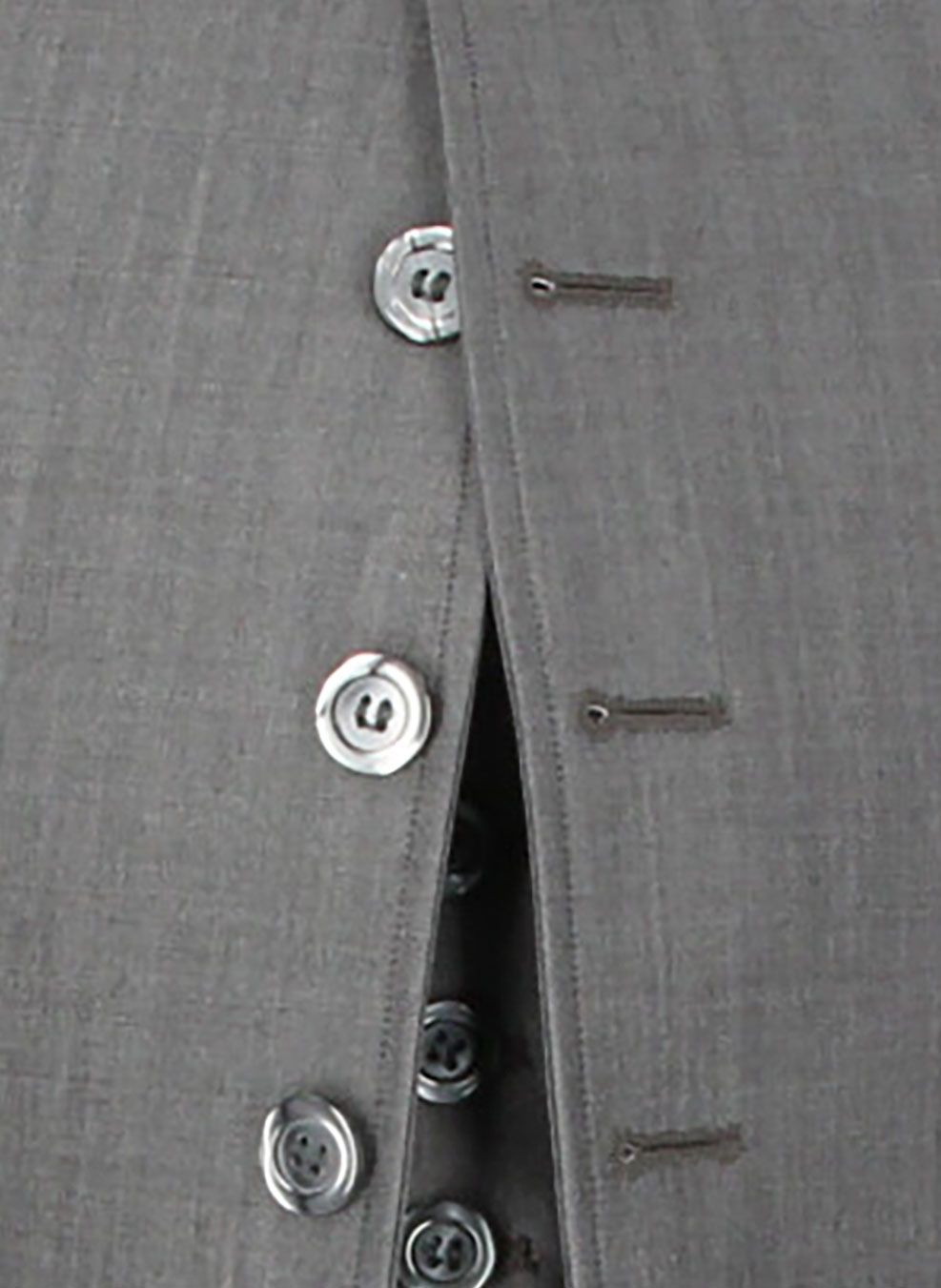 Medium Gray Jacket and Waistcoat