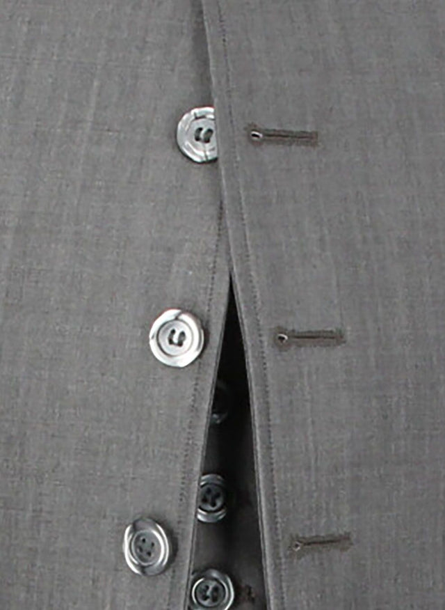 Medium Gray Jacket and Waistcoat