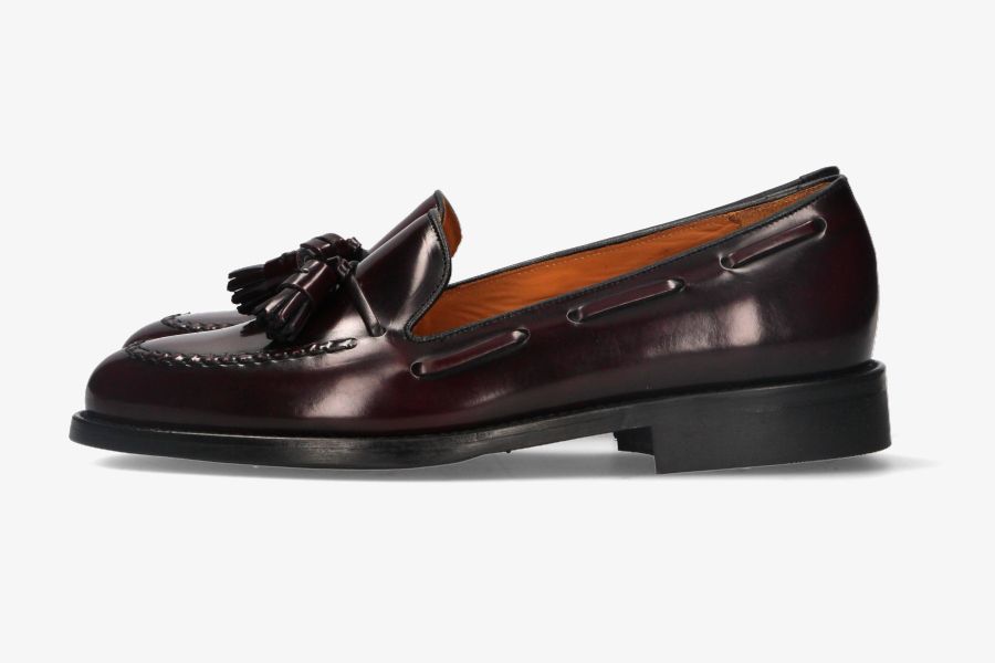 Burgundy Birmingham Tassel Loafer