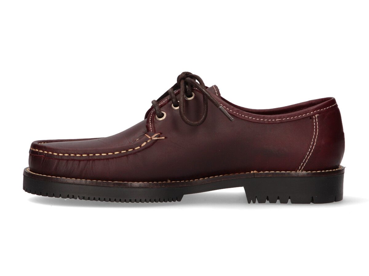 Burgundy Lace-Up Shoe