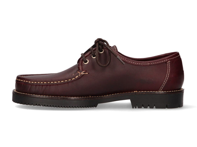 Burgundy Lace-Up Shoe