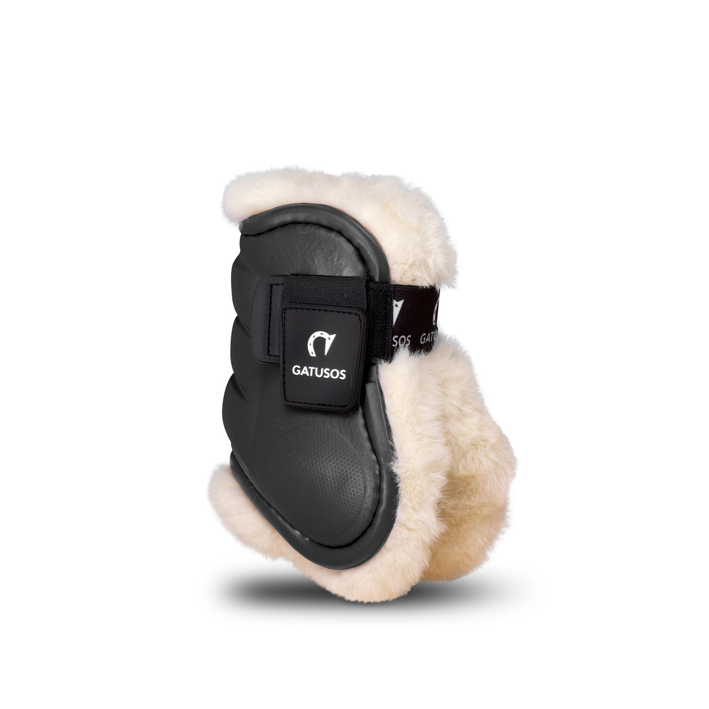 Deluxe Black Cat Sheepskin Fetlock Protector