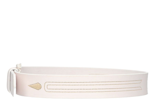 Cinturón Grueso Piña y Dibujo Blanco con Hebilla Baticola