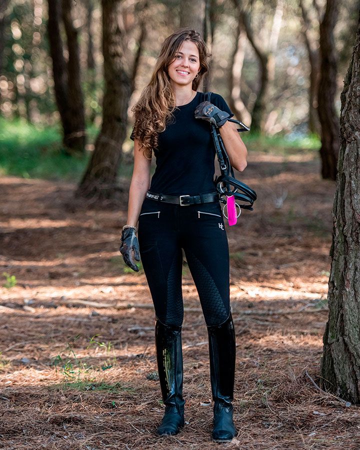 Black Bamboo Breeches