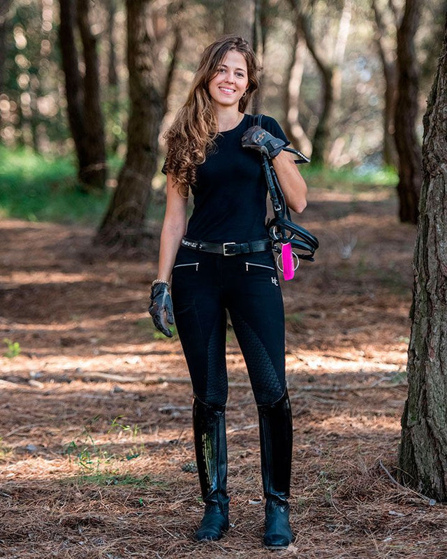 Black Bamboo Breeches