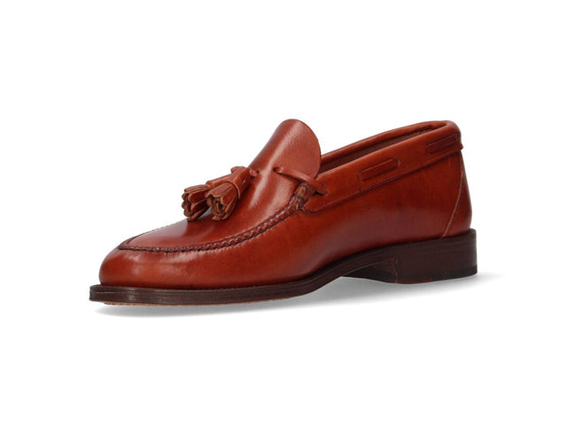 Bronze tassel loafer
