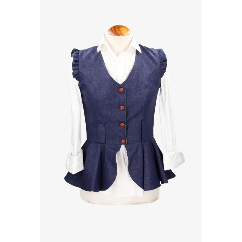 Gilet en jean Crète