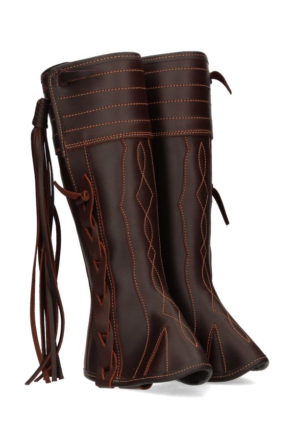 Leggings enfant cousus châtaigne Valverde del Camino