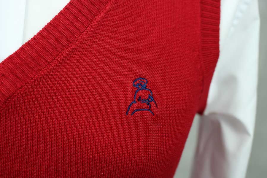 Red Sleeveless Jersey