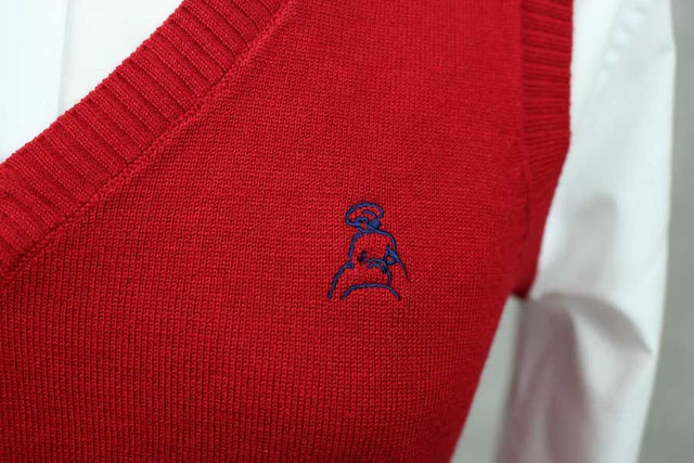 Red Sleeveless Jersey