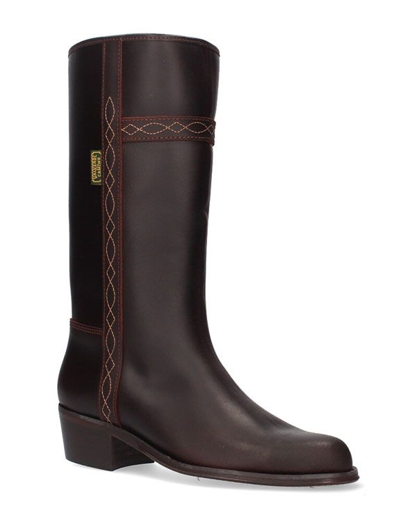 Bota campera con pespunteado Valverde del Camino