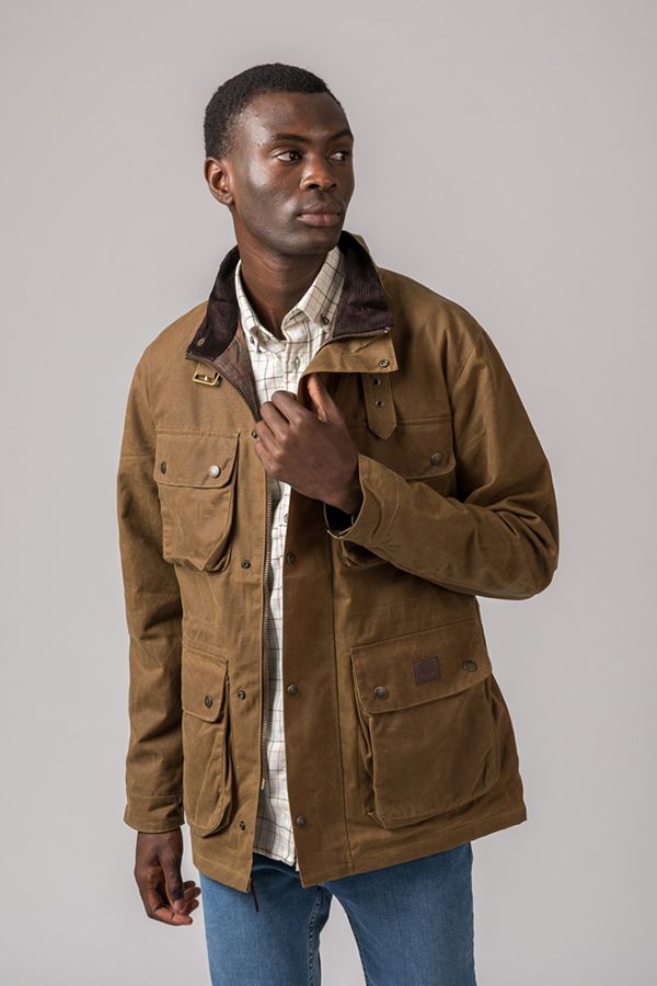 Waxed Denilson Belt Camel