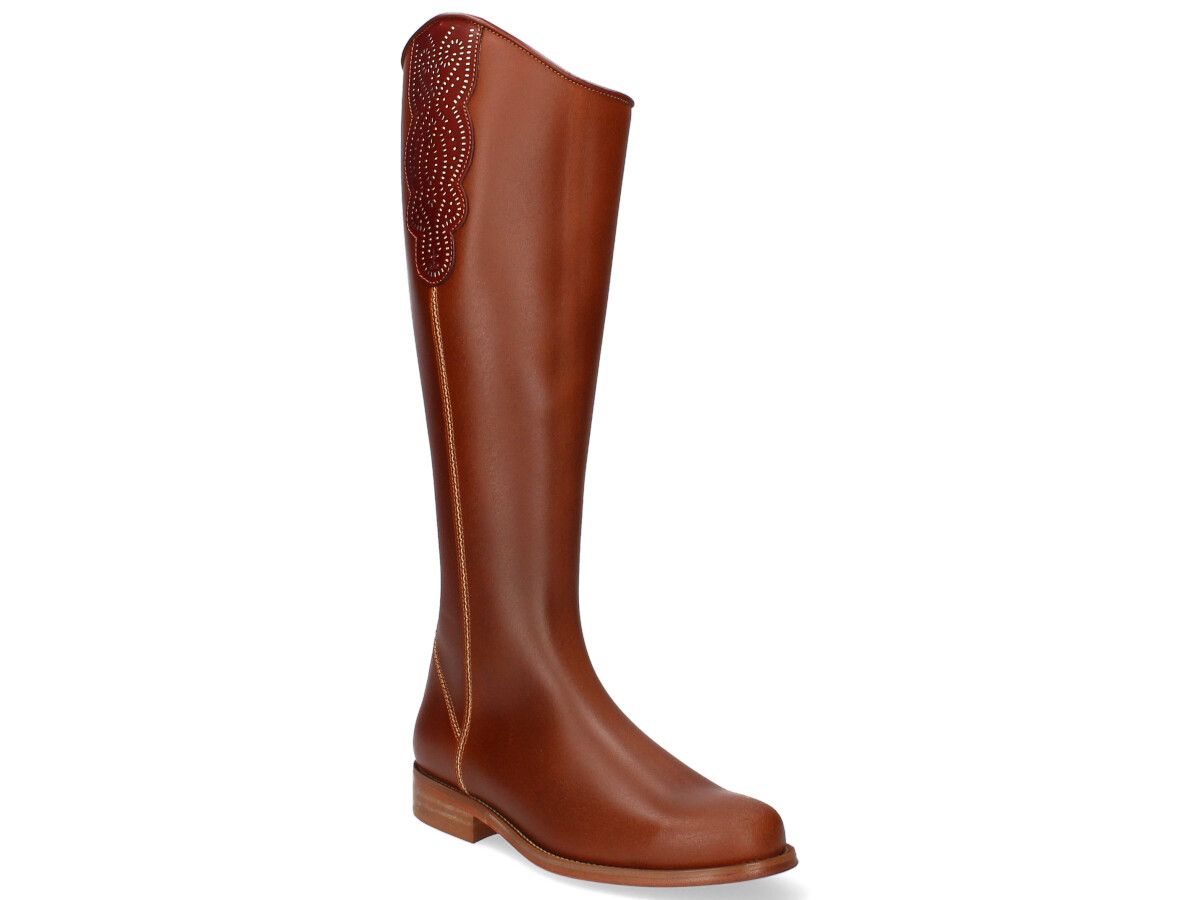 English Mouth Rociera Country Boot with Valverde del Camino Stitching