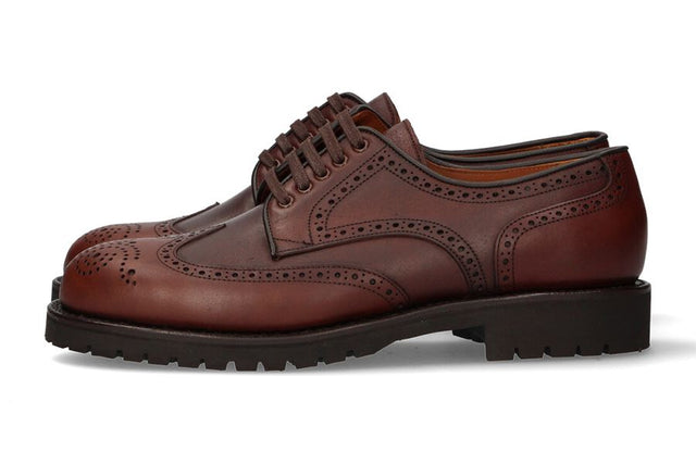 Blucher calf tobacco pala vega Valverde del Camino