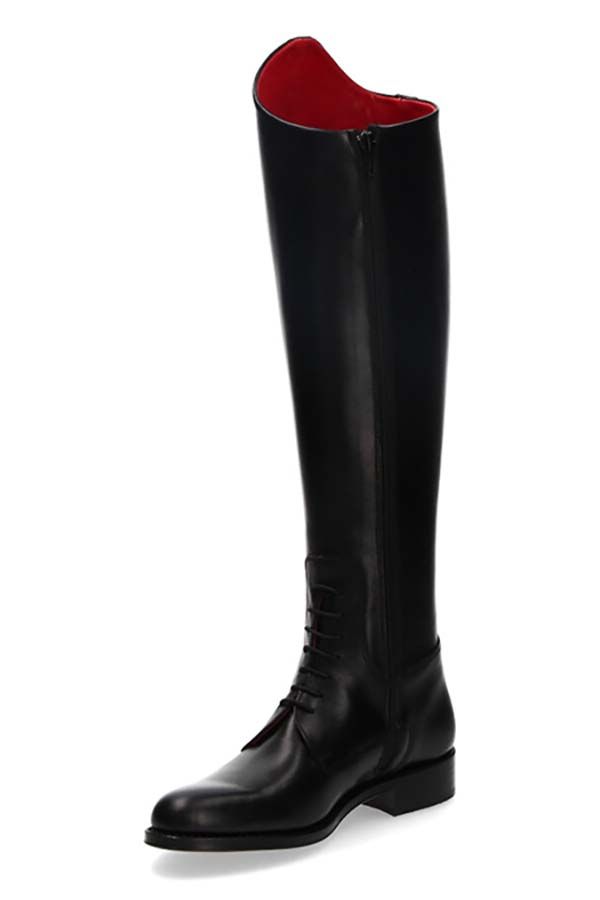 Bota Hípica Cremallera Lateral Negra  Valverde del Camino