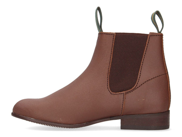 Valverde del Camino elastic leather short boots for children