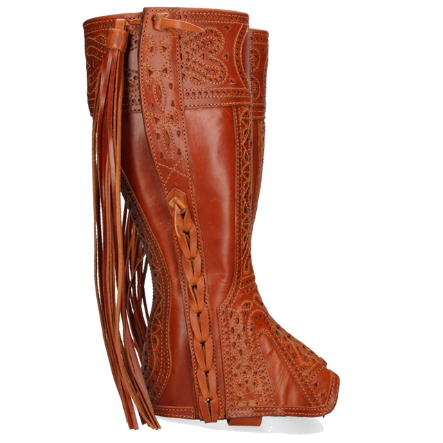 HEAVY-DIP LEATHER GAITERS