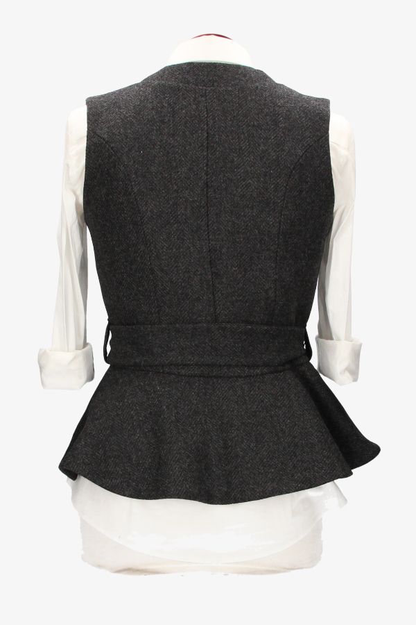 Chaleco Lisboa Limited Edition Espiga Gris