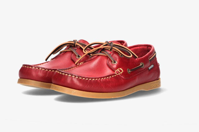Snipe Bordeaux Boat Shoe
