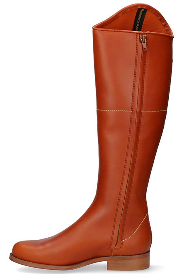 Valverde del Camino Natural Zipper Riding Boot