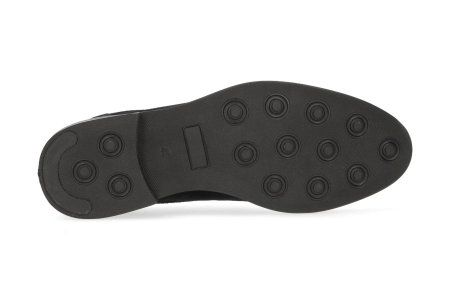 Moka Suede Blucher Rubber Sole