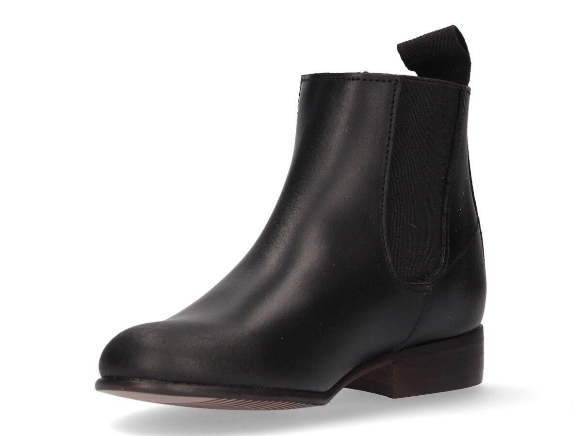 Black elastic short boots for children Valverde del Camino