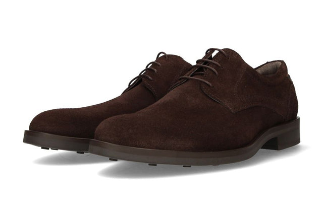 Moka Suede Blucher Rubber Sole