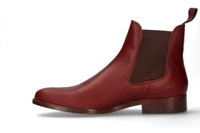 Short Elastic Calf Leather Boot Valverde del Camino