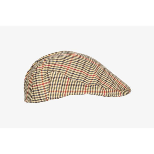 Jorda Bullet Cap Camel Checkered