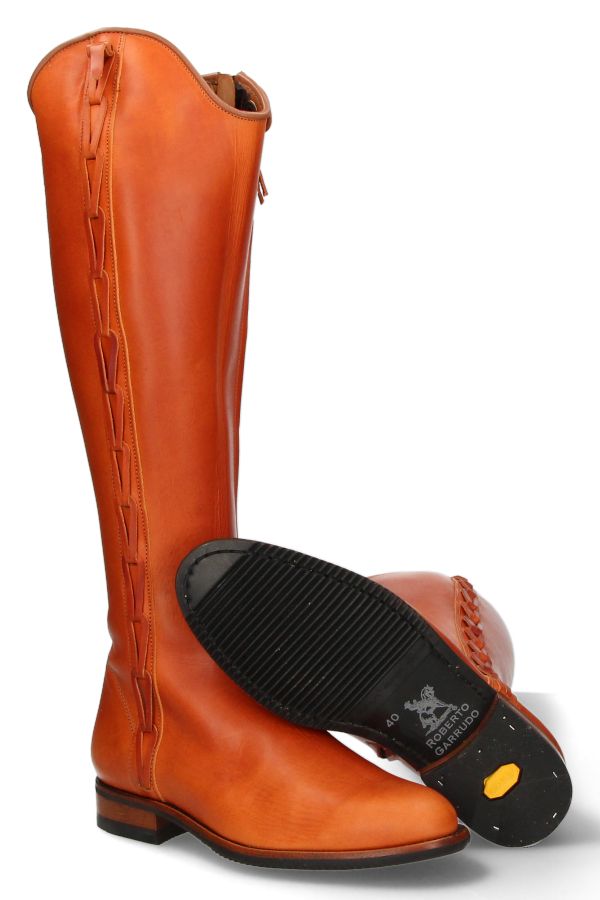 Valverde del Camino Braided Strap Riding Boot