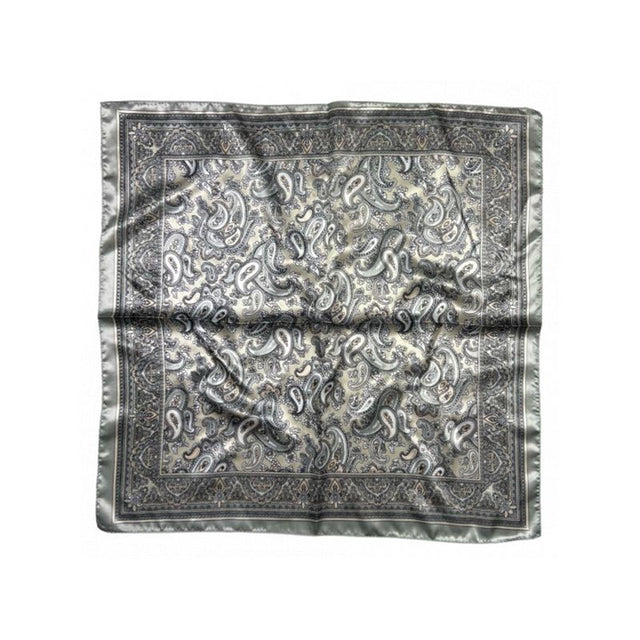 Gray Scarf with Cashmere