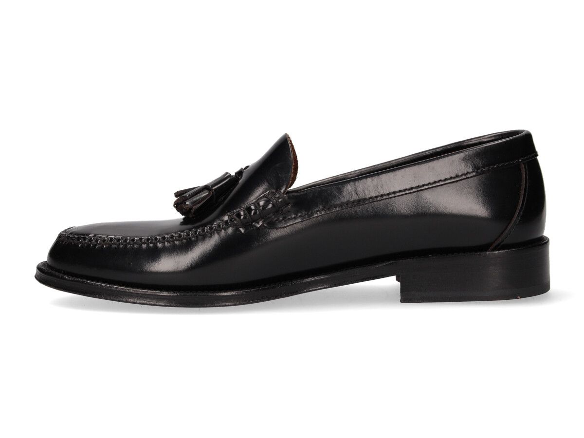 Presidential Top with Tassels in Black